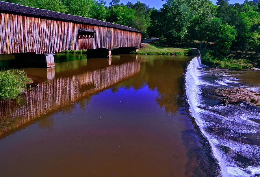 Watson Mill Covered Bridge 035 Photograph by George Bostian