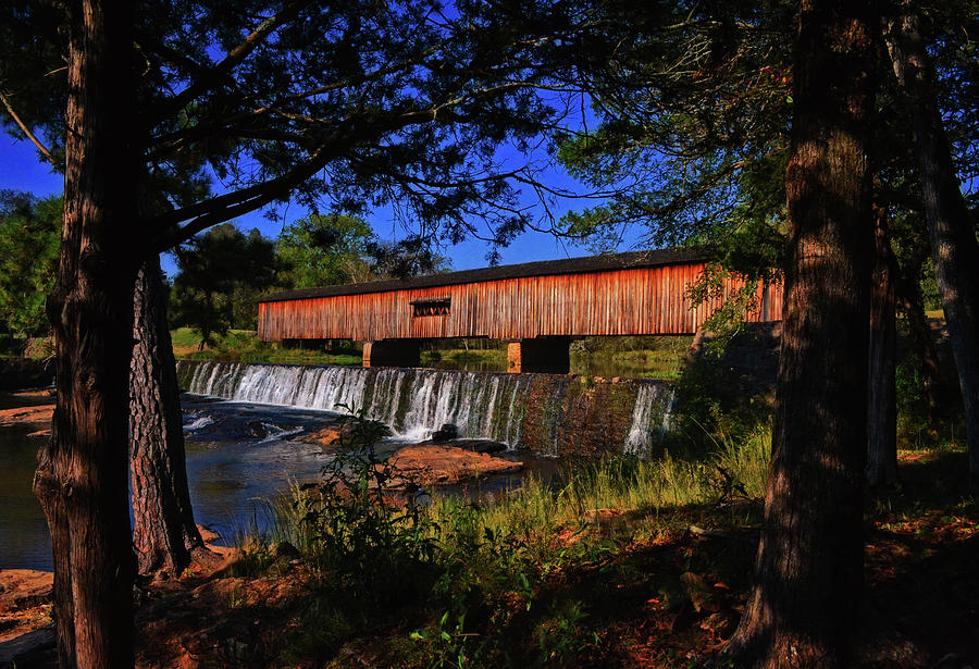 Watson Mill Covered Bridge 038 Photograph by George Bostian