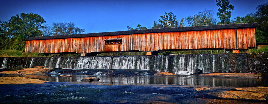 Watson Mill Covered Bridge 039 Photograph by George Bostian