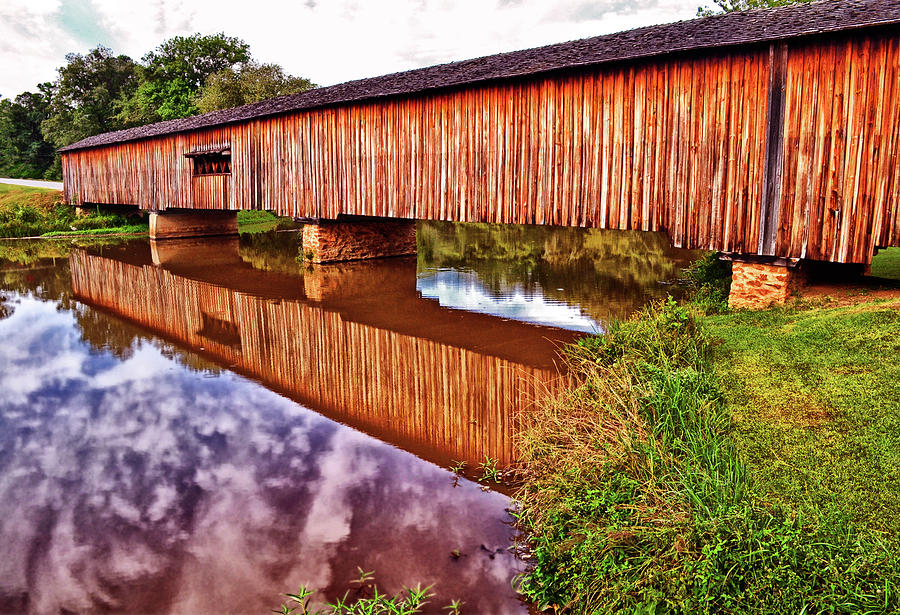 Watson Mill Covered Bridge 041 Photograph by George Bostian