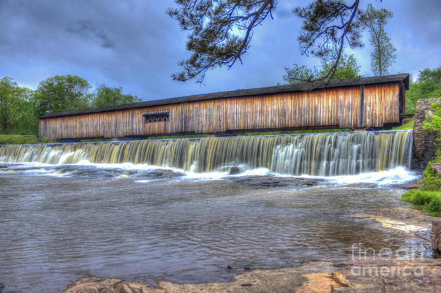 Watson Mill Covered Bridge State Park Photograph by Reid Callaway