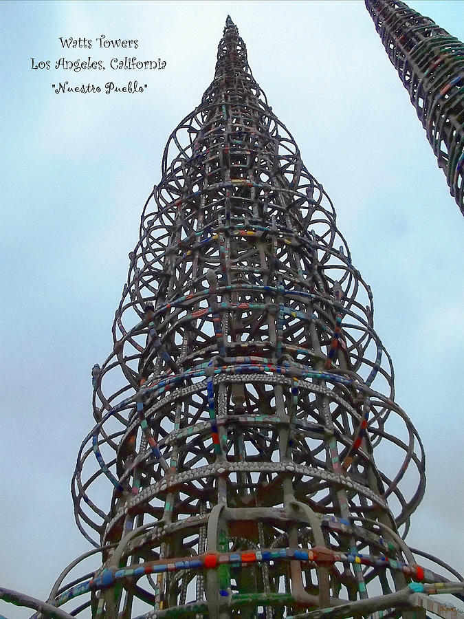 Watts Towers 3 Photograph by Glenn McCarthy Art and Photography