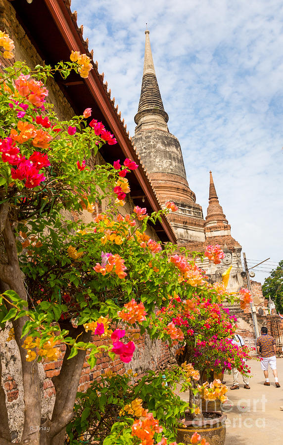 Wat Yai Chai Mongkhol Temple Photograph by Rene Triay FineArt Photos