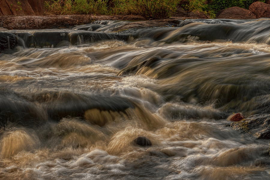 Wausau Whitewater Course At Sunset Photograph by Dale Kauzlaric