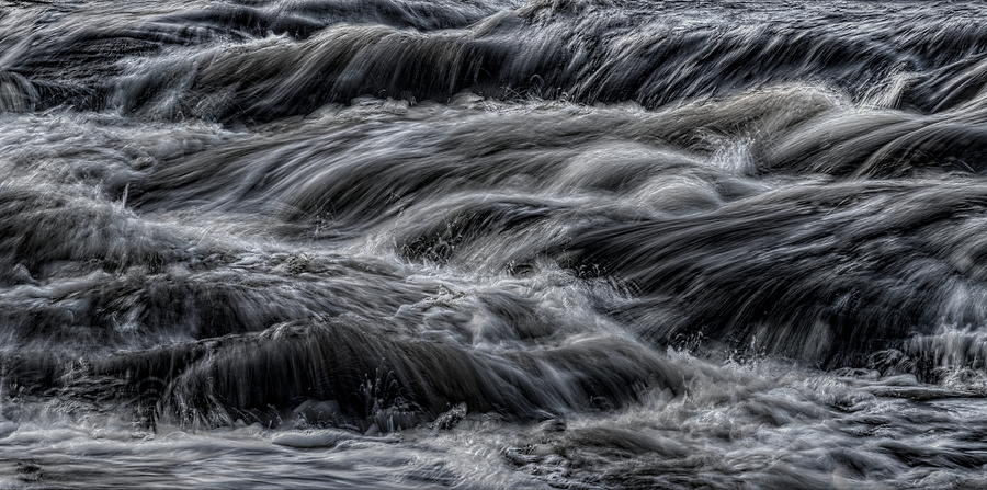 Wausaus Whitewater Abstract Photograph by Dale Kauzlaric