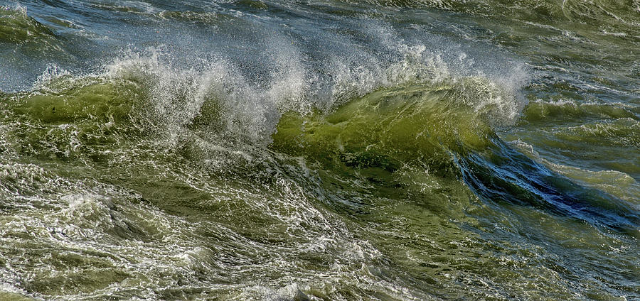 Wave Art 6 Photograph by Bill Posner