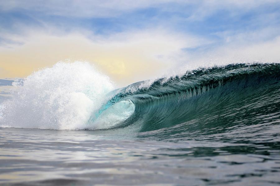 Wave Crashing Photograph by Sebastian Musial