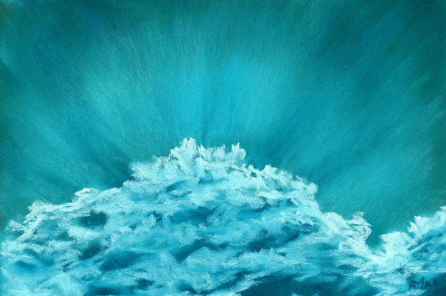 Wave Cloud - Sky and Clouds Collection Painting by Anastasiya Malakhova