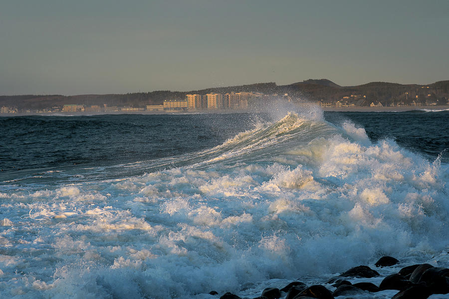 Wave Crest Seaside Photograph by Robert Potts