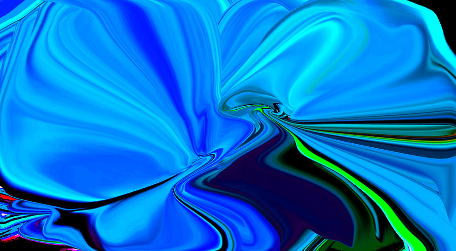 Wave Depth Digital Art by Phillip Mossbarger