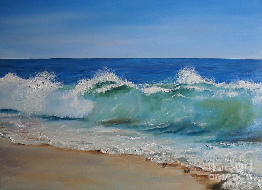 Wave Painting by Hana Dankova - Fine Art America