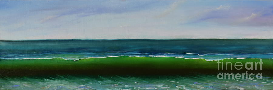 Wave Painting by Mary Scott