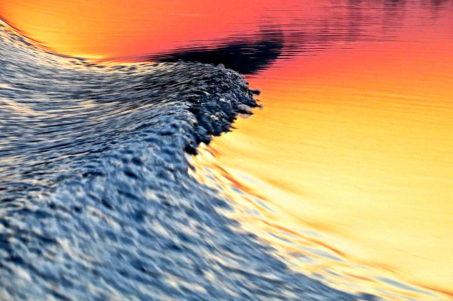 Landscape Photograph - Wave Of A New Day by John Repoza