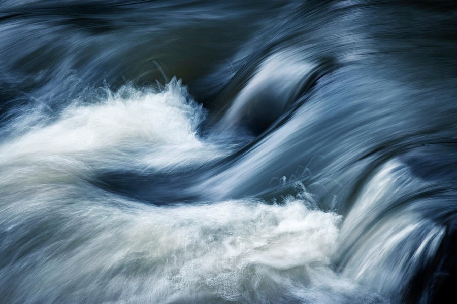 Nature Photograph - Wave Of The Veil On The River by Jozef Jankola