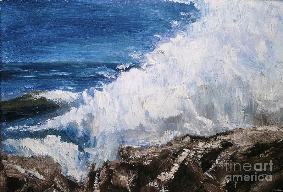 Wave Painting by Patrick Dablow