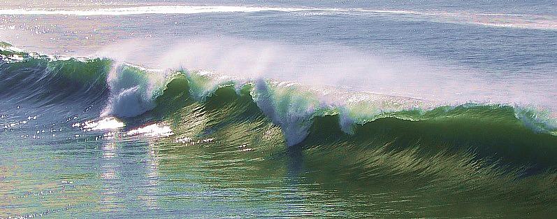 Wave Santa Monica Beach Photograph by Frank Rozasy - Pixels