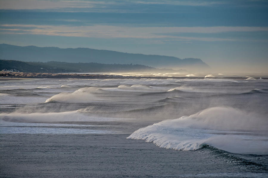 Wave Spray Photograph by Bill Posner