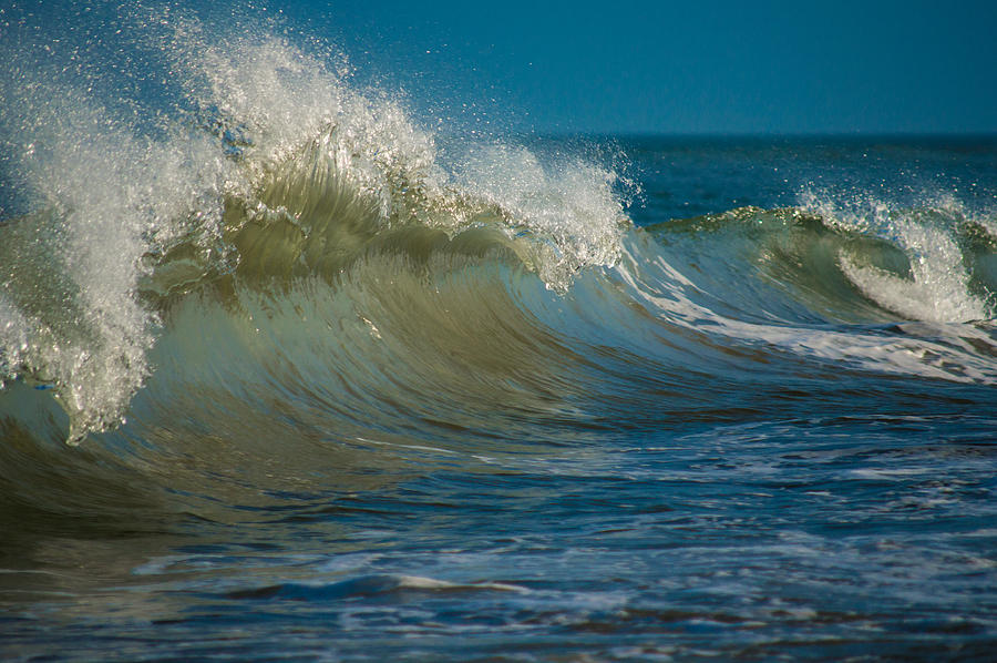 Wave Photograph by Stephen Holst