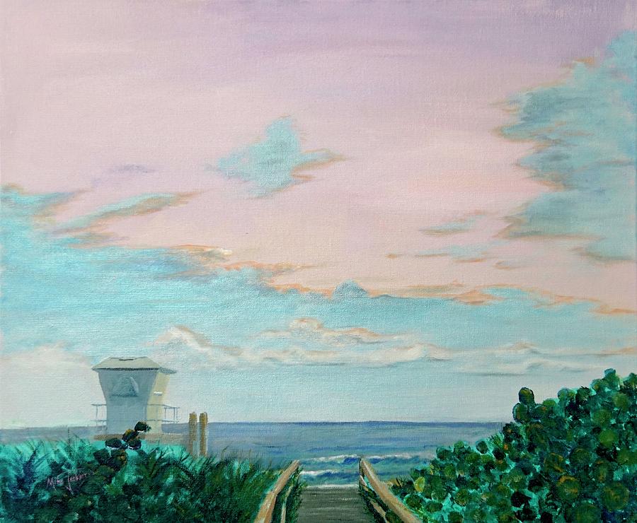 Waveland Highwaymen Style Painting by Mike Jenkins