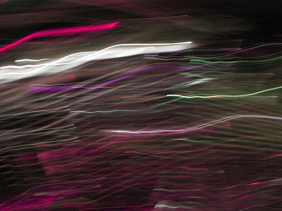 Wavelength in Fuschia Photograph by Carolyn Jacob