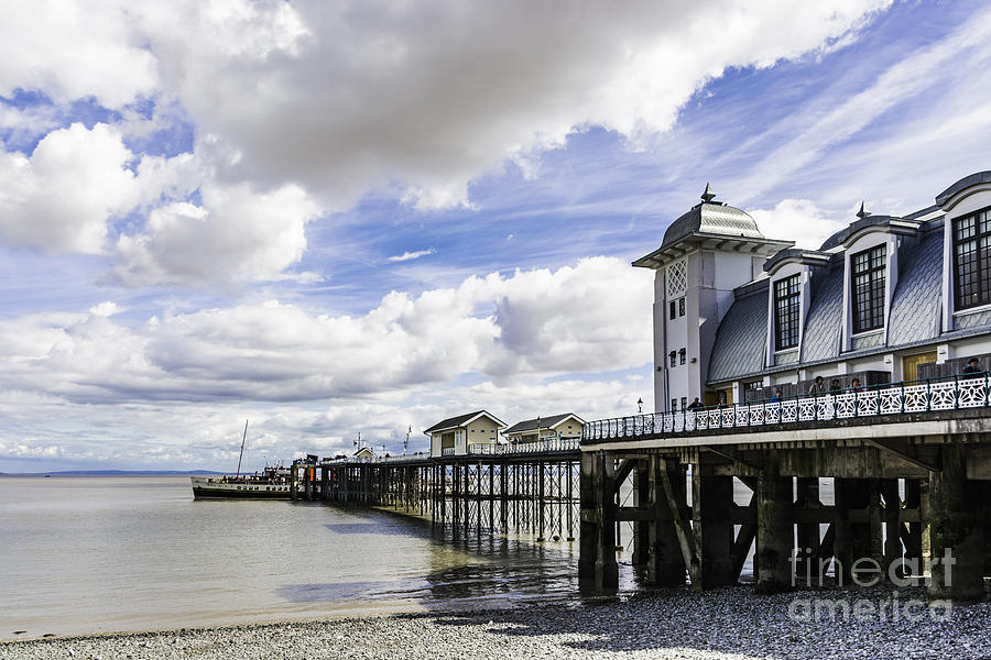 Waverley Along The Pier Photograph by Steve Purnell