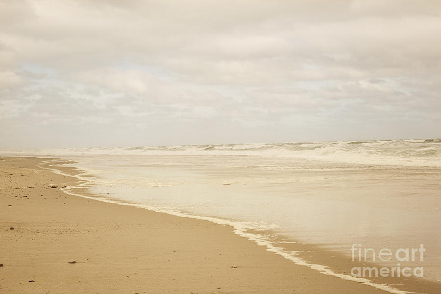 Waves Along the Shoreline Photograph by Juli Scalzi