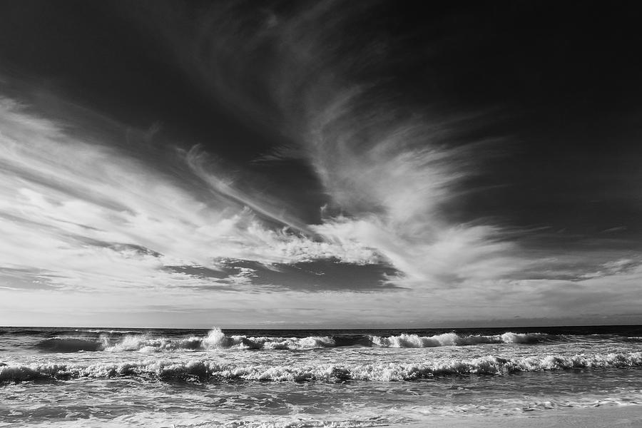 Waves and Clouds Photograph by Jim Clark | Fine Art America