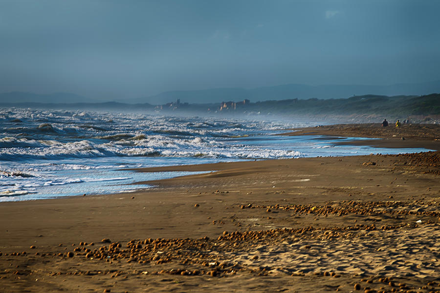 Waves At Donoratico Beach - Spiaggia Di Donoratico Photograph by Enrico Pelos