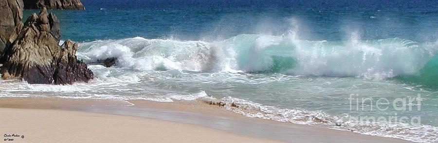 Waves At Lovers Beach Photograph