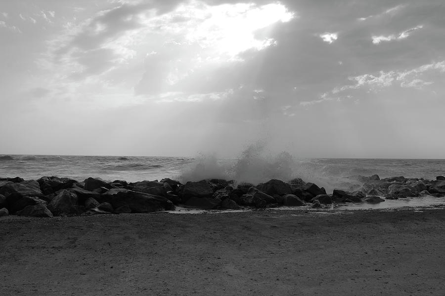 Waves at Twilight Photograph by Robert Wilder Jr