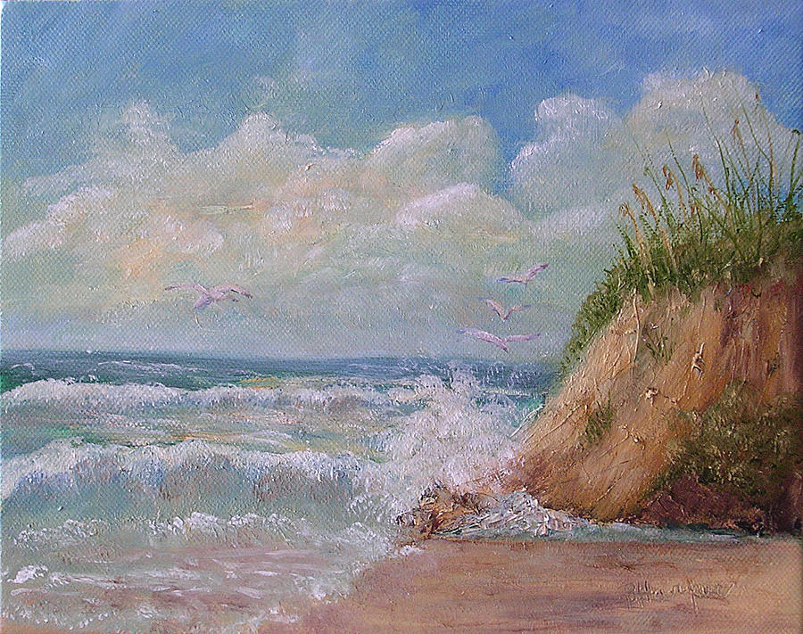 Waves Painting by Barbara Harper - Fine Art America