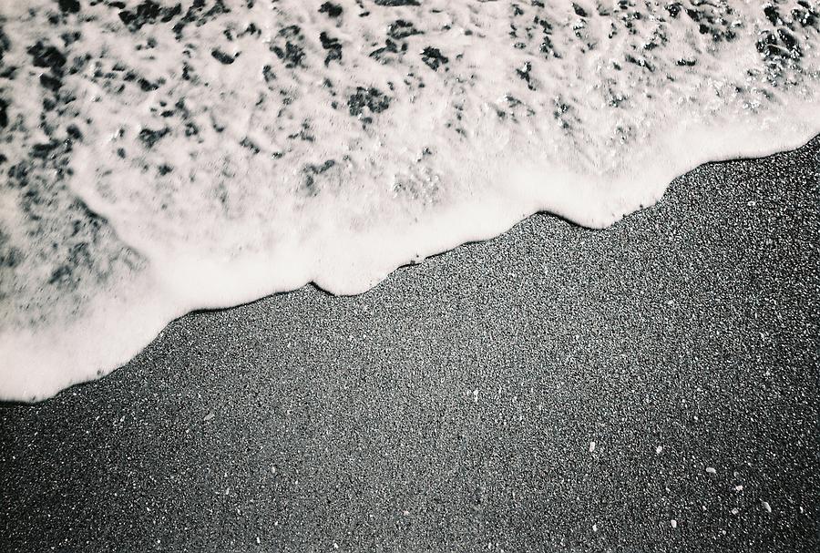 Beach Photograph - Waves by Cat Rondeau