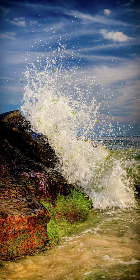 Long Beach Photograph - Waves by Dave Hahn