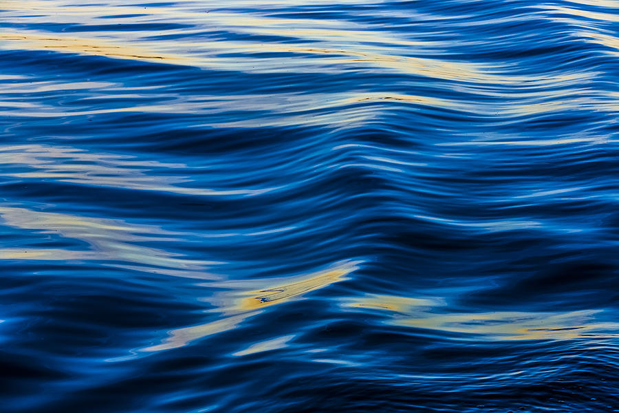 Waves Photograph by Elmer Jensen