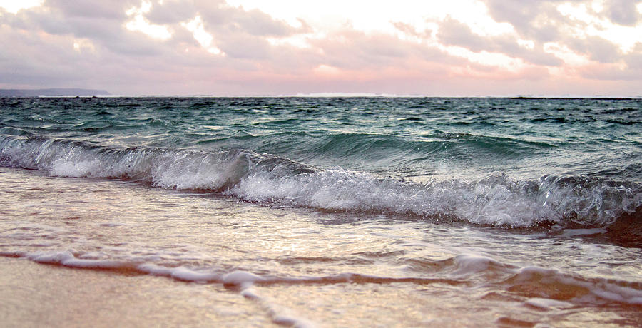 Sunset Photograph - Waves by Jessie Snyder