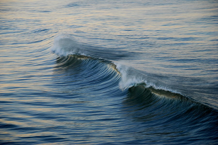 Double Waves Photograph by Kelly Wade