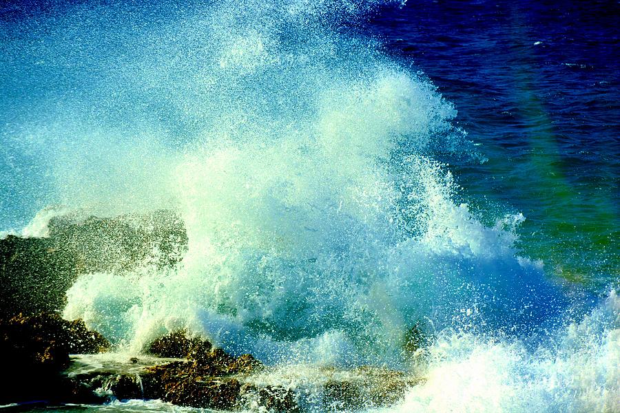 Waves Northside St. Croix 2 Photograph by Tamara Michael