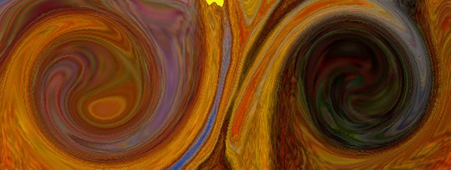 Waves Digital Art - Waves of Color by Konstadina Sadoriniou - Adhen