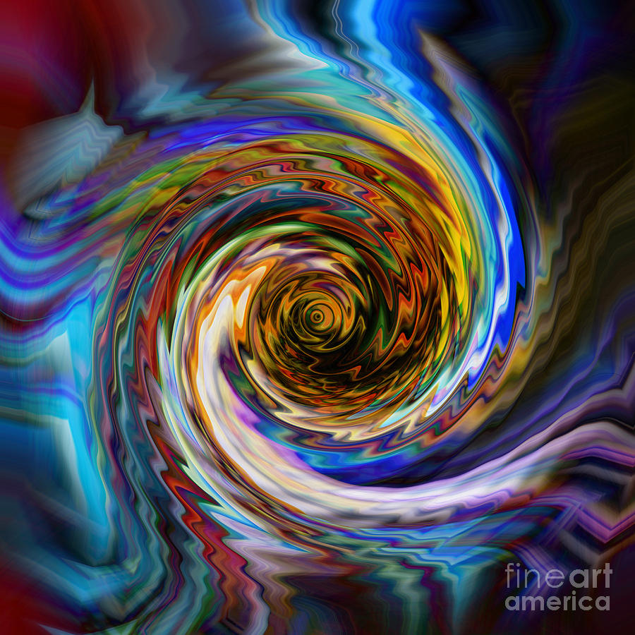 Waves of Emotion Digital Art by Chellie Bock