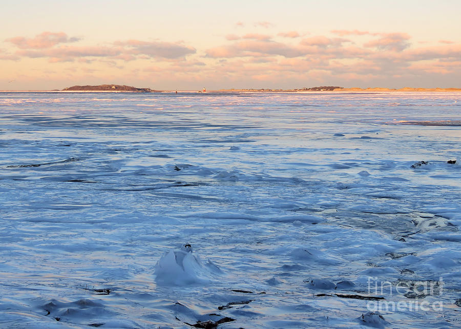 Waves of Ice Photograph by Janice Drew