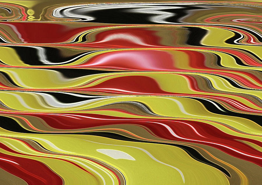 Abstract Photograph - Wavy Abstract by Cynthia Guinn