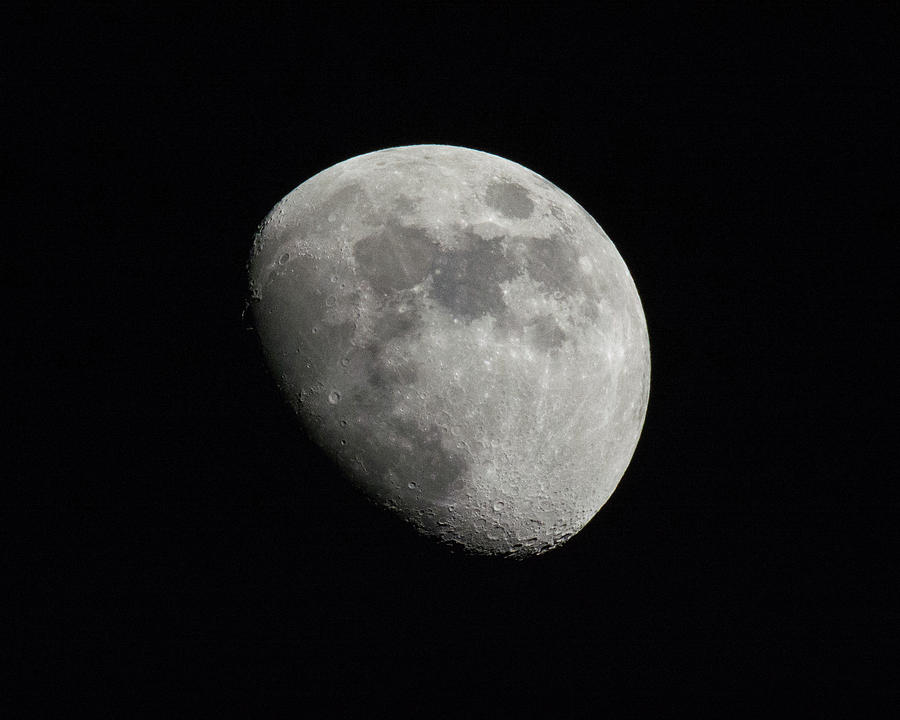 Waxing Gibbous Moon Photograph By Krystal Billett Pixels 