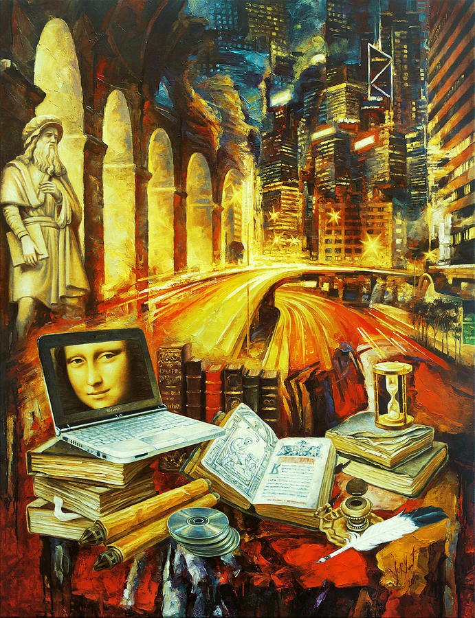 Way of Knowledge Painting by Yury Fomichev - Fine Art America