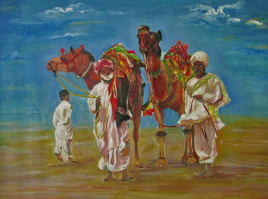 WAY of life Painting by Khalid Saeed