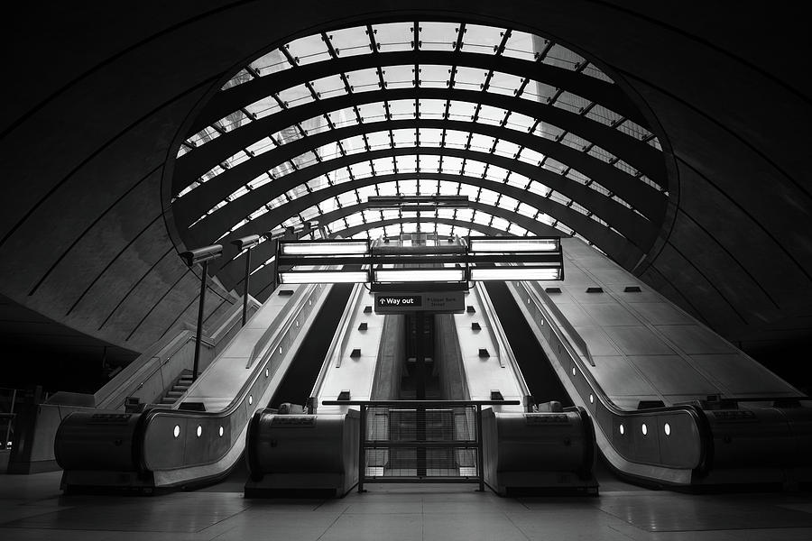 Black And White Photograph - Way out by Ivo Kerssemakers