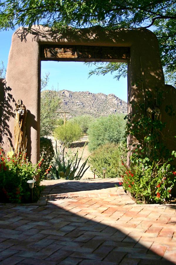 Scottsdale Photograph - Way Out West Ranch by Theresa Higby