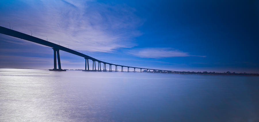 Way Over the Bay II Photograph by Ryan Weddle