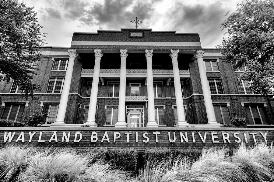 Wayland Baptist University - Gates Hall Photograph by Stephen Stookey