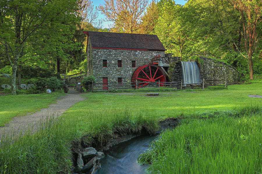 Wayside Inn Grist Mill Photograph by Juergen Roth