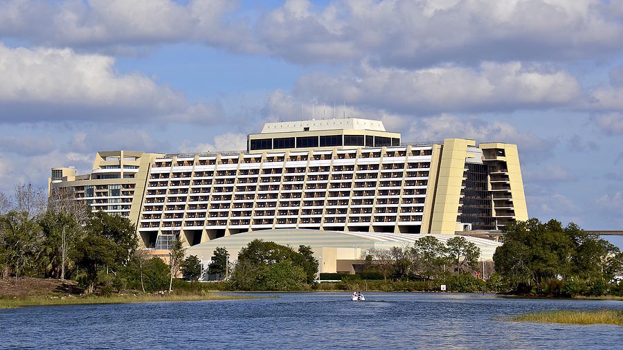 WDW Contemporary Hotel and Bay Lake Tower Photograph by Carol Bradley